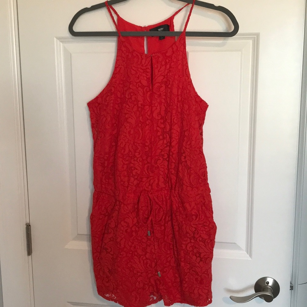 Red romper